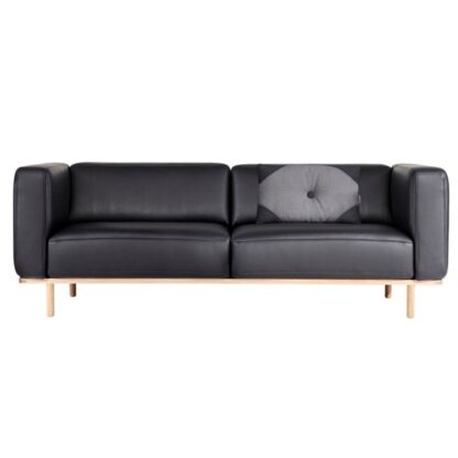 Andersen Furniture A1 3-personers sofa - sort læder