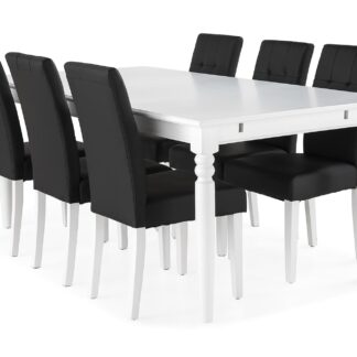 Hampton Spisebordssæt M. 6 Viktor Spisebordsstole