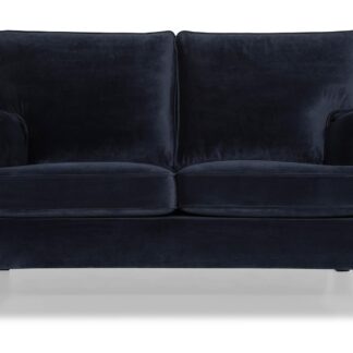 Howard Classic 2 Pers. Sofa, Mørkeblå Velour
