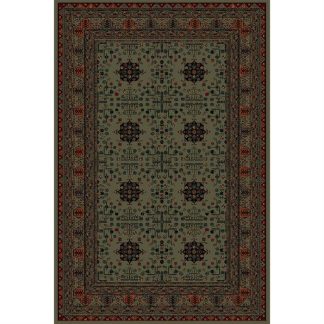HC Tæpper Napoleon - Grøn-400 - 135 x 200 cm