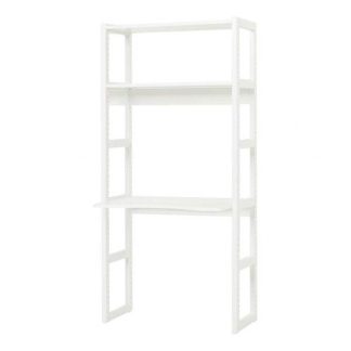 Hoppekids STOREY Reol - 1 sektion m. 2 hylder og skriveplade