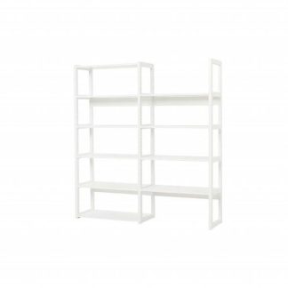 Hoppekids STOREY Reol 2 sektioner m. 8 hylder 1 » Sofatesten Hoppekids STOREY Reol - 2 sektioner m. 8 hylder