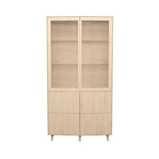 Skovby SM410 vitrine - Lakeret eg