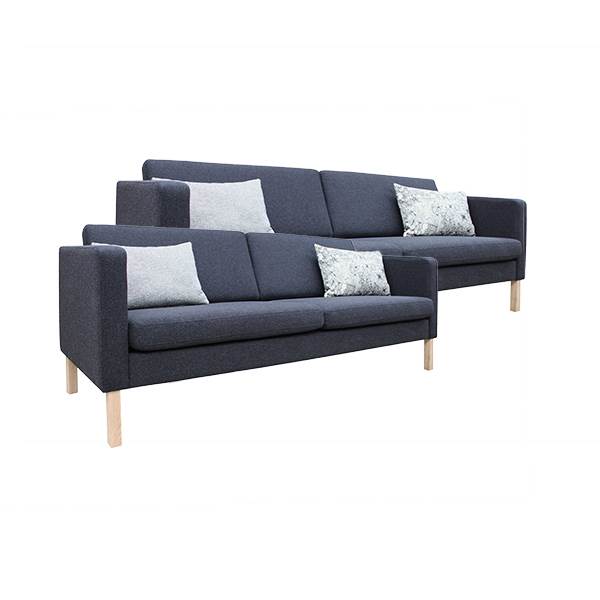 Stouby Bace sofasæt 2+3 pers. med MainLine Flax stof