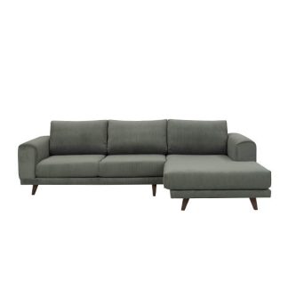 Theodor chaiselongsofa - grøn fløjl