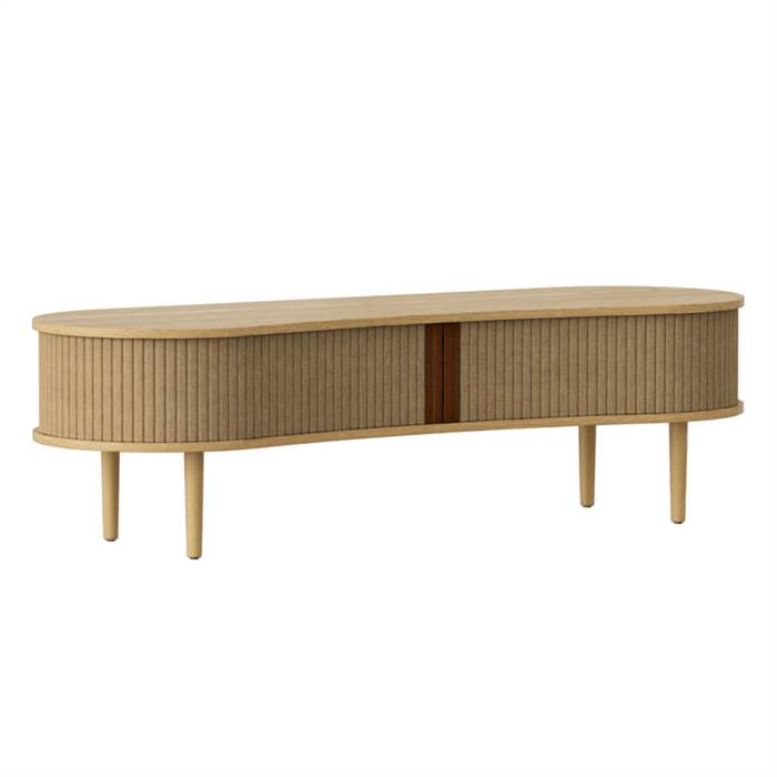 Umage Audacious tv-bænk - Lys eg - Sugar brown