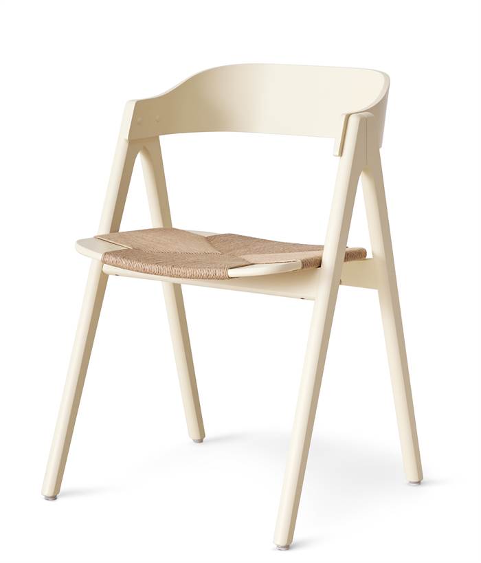 Findahl by Hammel Mette spisebordsstol - Gul bøg med fletsæde