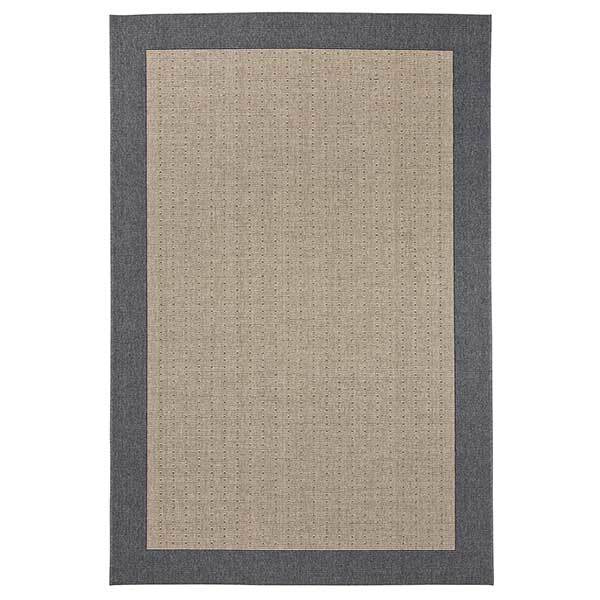 HC Interior Rugs Casablanca fladvaevet taeppe 969 Graa 160x240 cm » Sofatesten HC Interior Rugs - Casablanca fladvævet tæppe - 969 Grå - 160x240 cm