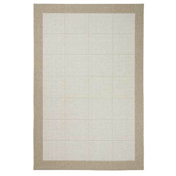 HC Interior Rugs Casablanca fladvaevet taeppe Beige » Sofatesten HC Interior Rugs - Casablanca fladvævet tæppe - Beige