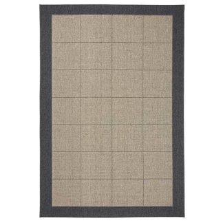 HC Interior Rugs Casablanca fladvaevet taeppe Graa » Sofatesten HC Interior Rugs Casablanca fladvævet tæppe - Grå