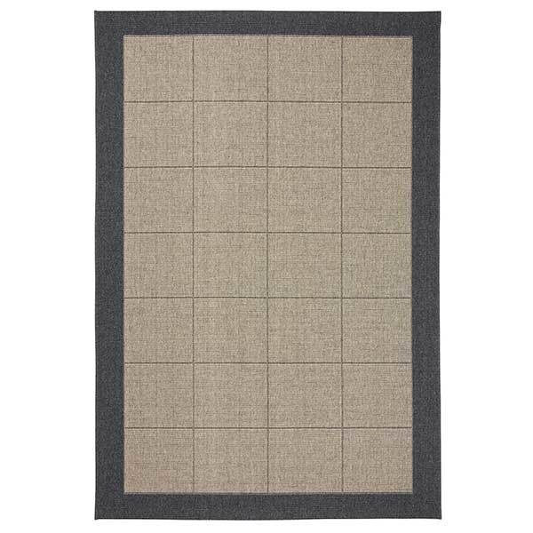 HC Interior Rugs Casablanca fladvævet tæppe - Grå