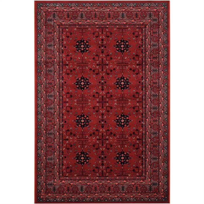 HC Interior Rugs Napoleon Roed 300 » Sofatesten HC Interior Rugs Napoleon - Rød-300