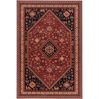 HC Interior Rugs Napoleon - Rød-64-301 - 135 x 200 cm