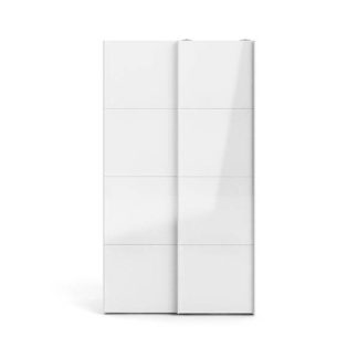 Tvilum Firenze garderobeskab hvid hoejglans 122 cm. Erling Christensen Moebler » Sofatesten Tvilum Firenze garderobeskab - hvid højglans - 122 cm. : Erling Christensen Møbler